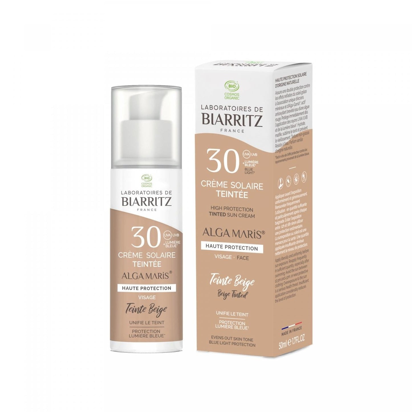 Creme Protetor Solar Rosto cor Claro SPF30