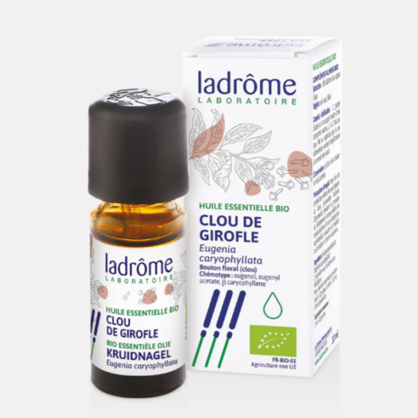 OLEO ESSENCIAL CRAVINHO EUGENIA CARYOPHYLLATA BIO – 10ML – LADRÔME