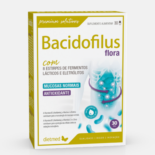 BACIDOFILUS FLORA – 30 CÁPSULAS