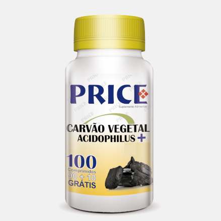 CARVÃO VEGETAL + ACIDOPHILUS 450mg