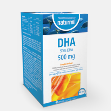 DHA 500mg 60 CAPSULAS