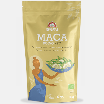 MACA EM PÓ BIO – 125G – ISWARI