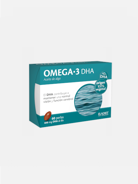 OMEGA 3 DHA - OLEO DE ALGAS 60 CAPSULAS