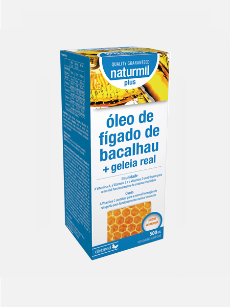 ÓLEO DE FÍGADO DE BACALHAU C/ GELEIA REAL