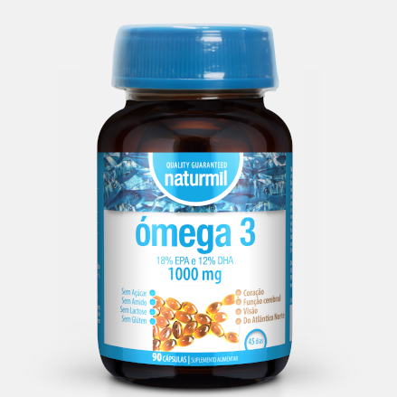 ÓMEGA 3 1000 MG – 90 CÁPSULAS – NATURMIL