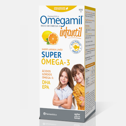 OMEGAMIL INFANTIL LARANJA LIMÃO