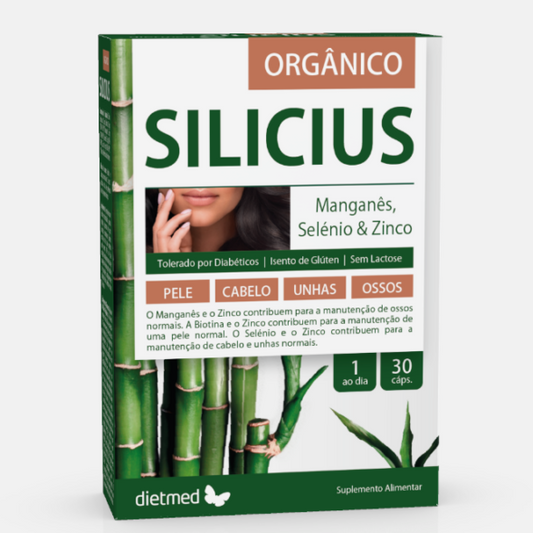 SILICIUS ORGÂNICO – 30 CÁPSULAS