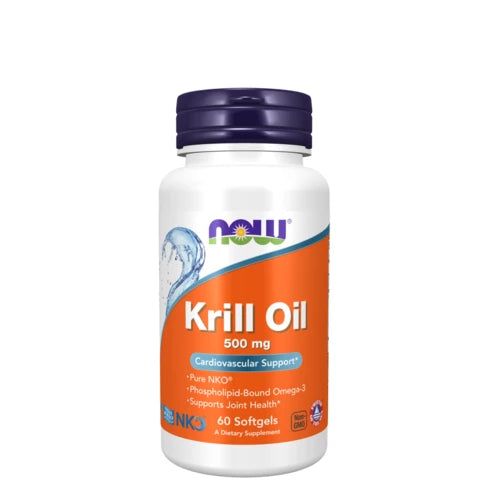 ÓLEO DE KRILL - 500mg - NOW