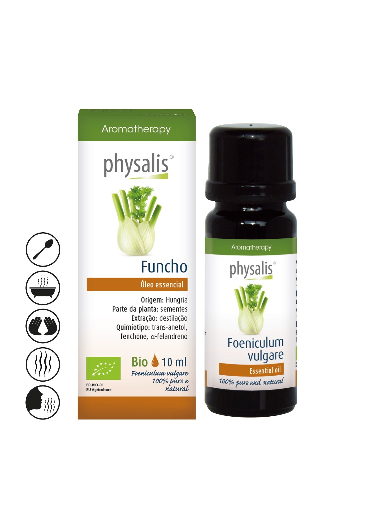 ÓLEO ESSENCIAL DE FUNCHO BIO - PHYSALIS