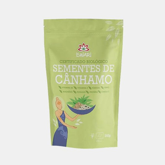 SEMENTES DE CANHAMO BIO - 250g - ISWARI