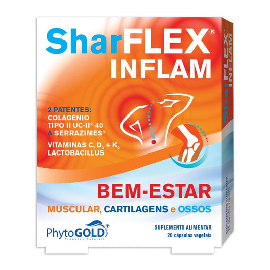 SHARFLEX INFLAM 20 CAPSULAS