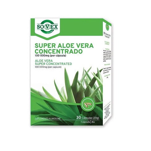 SUPER ALOE VERA 100.000MG – 30 CÁPSULAS