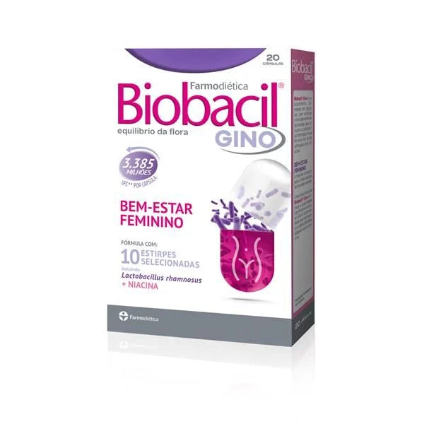 BIOBACIL GINO 20 CAPSULAS