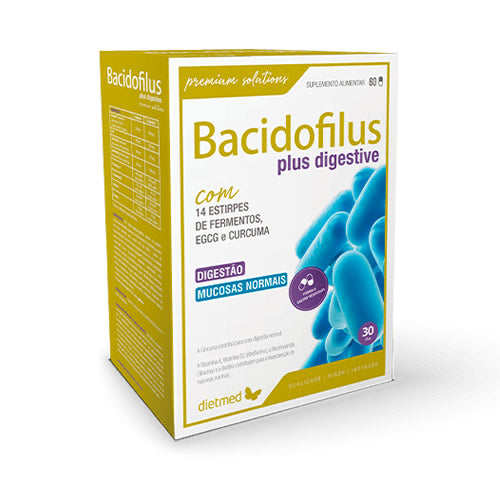 BACIDOFILUS PLUS  DIGESTIVE 60 CAPSULAS