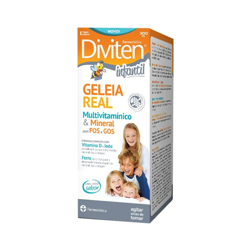 GELEIA REAL MILTIVITAMINICO E MINERAL DIVITEN INFANTIL