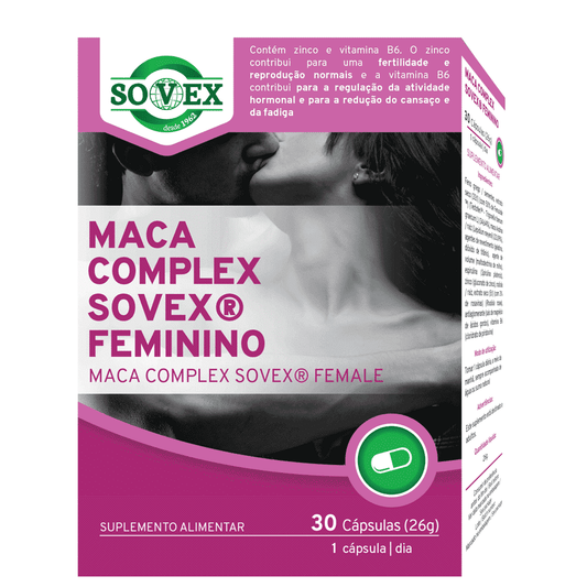 MACA COMPLEX SOVEX FEMININO 30 CAPSULAS