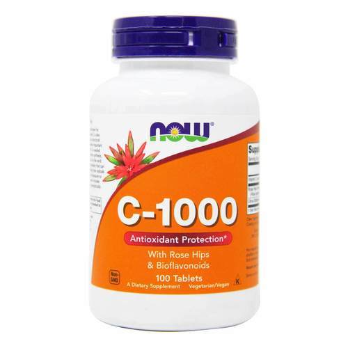 VITAMINA C-1000 C/ BIOFLAV. 100 COMPRIMIDOS NOW