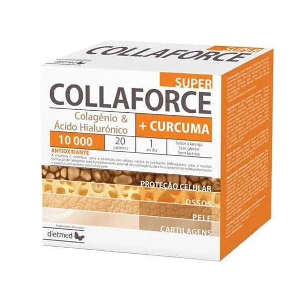 SUPER COLLAFORCE + CURCUMA 20 SAQUETAS