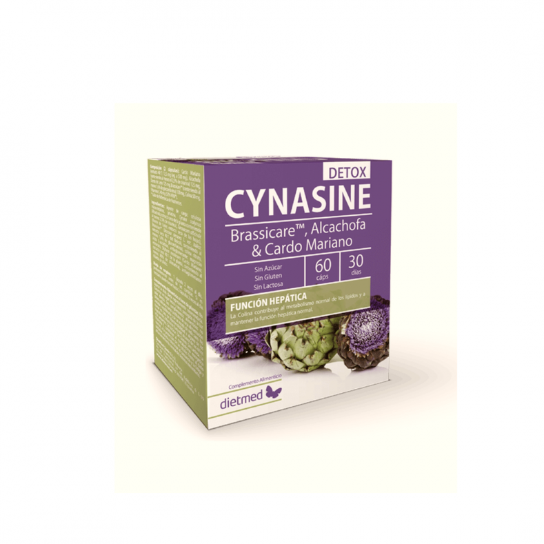 CYNASINE DETOX 60 CAPSULAS