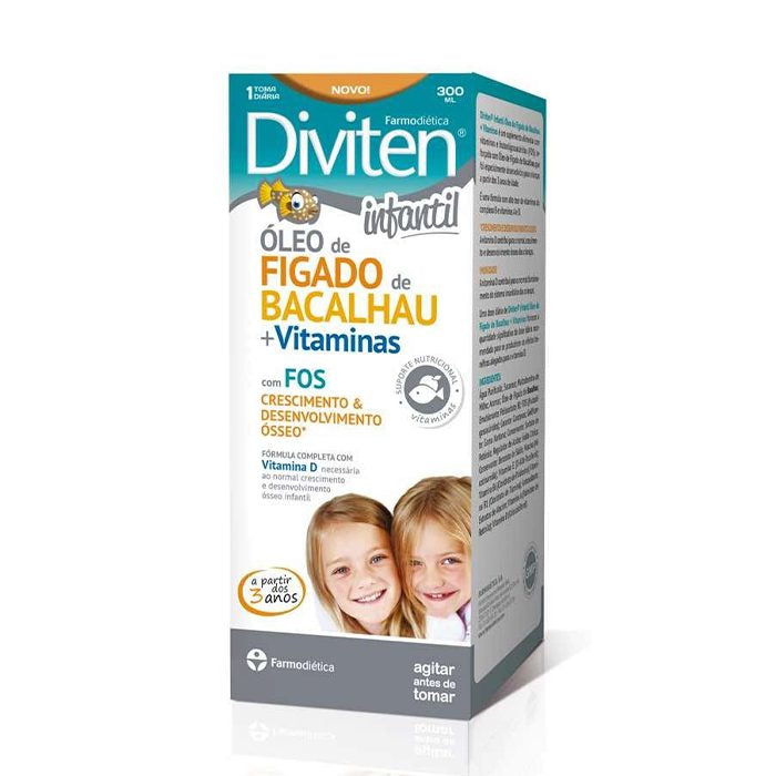 ÓLEO DE FIGADO DE BACALHAU + VITAMINAS COM FOS