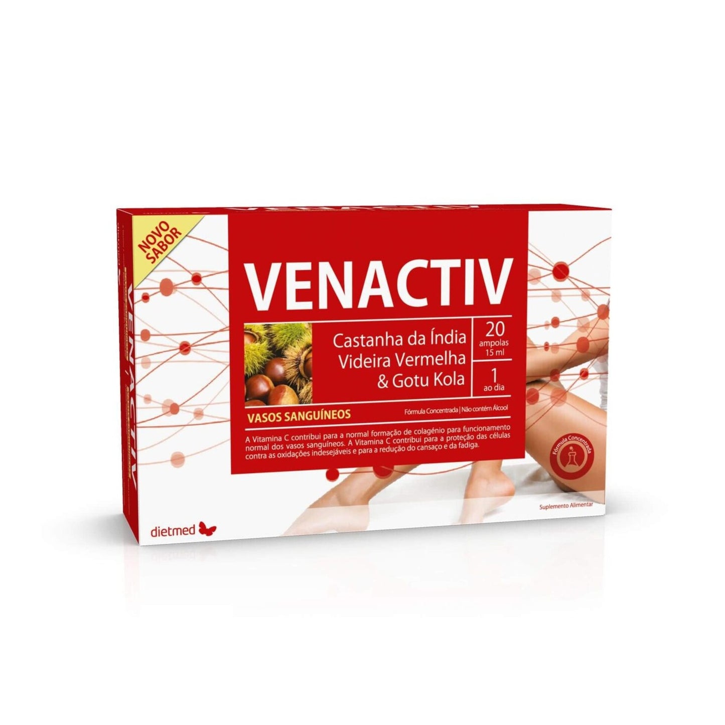 VENACTIV 20 AMPOLAS